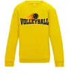 Дитячий світшот Volleyball вогняний м'яч Сонячно жовтий фото