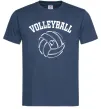 Чоловіча футболка Волейбол м'яч з серцем Темно-синій фото