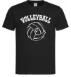 Чоловіча футболка Волейбол м'яч з серцем Чорний фото