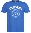 Чоловіча футболка Волейбол м'яч з серцем Яскраво-синій фото
