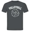 Чоловіча футболка Волейбол м'яч з серцем Графіт фото