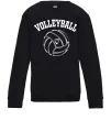 Детский Свитшот Волейбол м'яч з серцем Черный фото