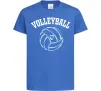 Дитяча футболка Волейбол м'яч з серцем Яскраво-синій фото