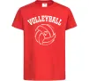 Дитяча футболка Волейбол м'яч з серцем Червоний фото