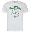 Чоловіча футболка Волейбол м'яч з серцем Білий фото