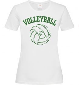 Женская футболка Волейбол м'яч з серцем