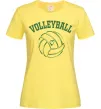 Жіноча футболка Волейбол м'яч з серцем Лимонний фото