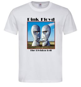 Мужская футболка Pink Floyd The division bell, колір - білий, розмір - М