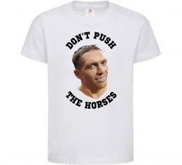 Детская футболка Олександр Усик Don`t push the horses