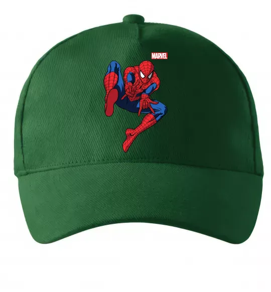 Кепка Людина павук Marvel Темно-зелений фото