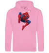 Женская толстовка (худи) Людина павук Marvel Розовый фото
