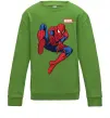 Детский Свитшот Людина павук Marvel Лаймовый фото