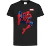 Детская футболка Людина павук Marvel Черный фото
