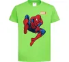 Детская футболка Людина павук Marvel Лаймовый фото