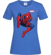 Женская футболка Людина павук Marvel Ярко-синий фото