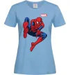Женская футболка Людина павук Marvel Голубой фото