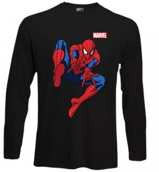 Лонгслив Людина павук Marvel Черный фото
