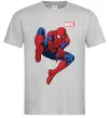 Чоловіча футболка Людина павук Marvel Сірий фото