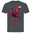 Чоловіча футболка Людина павук Marvel Графіт фото
