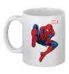 Чашка керамічна Людина павук Marvel Білий фото