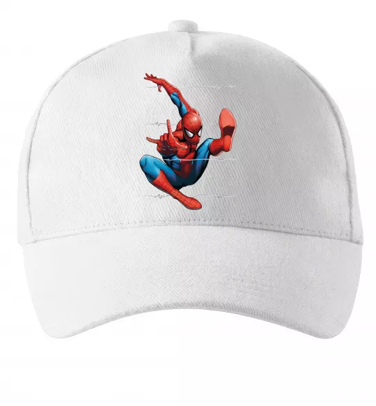 Кепка Людина павук Белый фото