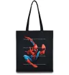 Эко-сумка Людина павук Черный фото