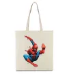 Эко-сумка Людина павук Бежевый фото