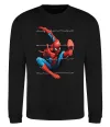 Свитшот Людина павук Черный фото