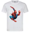 Мужская футболка Людина павук Белый фото