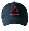 Кепка Deadpool f*ck you love you Темно-синій фото