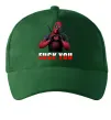 Кепка Deadpool f*ck you love you Темно-зелений фото