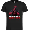 Мужская футболка Deadpool f*ck you love you Черный Мужская футболка Deadpool f*ck you love you Черный фото