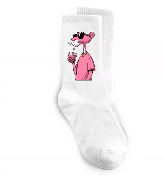 Носки Pink Pantera Белый фото