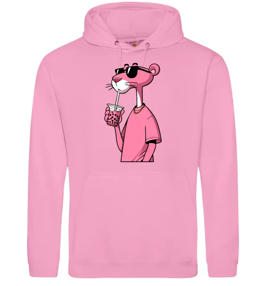 Мужская толстовка (худи) Pink Pantera Розовый фото
