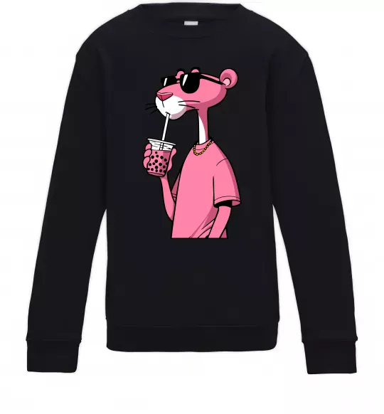 Дитячий світшот Pink Pantera Чорний фото