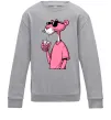Дитячий світшот Pink Pantera Сірий меланж Дитячий світшот Pink Pantera Сірий меланж фото
