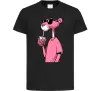 Детская футболка Pink Pantera Черный фото