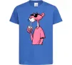Детская футболка Pink Pantera Ярко-синий фото