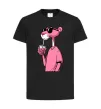 Детская футболка Pink Pantera Черный фото
