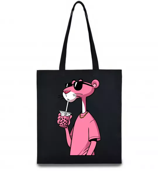 Эко-сумка Pink Pantera Черный фото