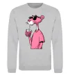 Свитшот Pink Pantera Серый меланж фото