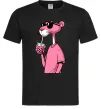 Чоловіча футболка Pink Pantera Чорний фото