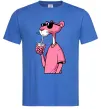 Чоловіча футболка Pink Pantera Яскраво-синій фото