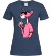 Жіноча футболка Pink Pantera Темно-синій фото