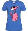 Жіноча футболка Pink Pantera Яскраво-синій фото