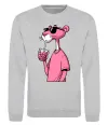 Світшот Pink Pantera Сірий меланж фото
