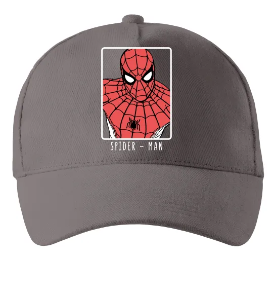 Кепка Spider-man looking Серый фото