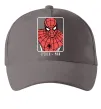 Кепка Spider-man looking Серый фото