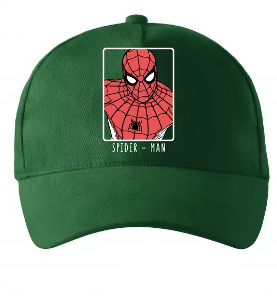 Кепка Spider-man looking Темно-зелений фото