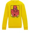 Детский Свитшот Spider-man looking Солнечно желтый фото